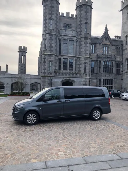 SilverBus Mercedes Vito at Ashford Castle